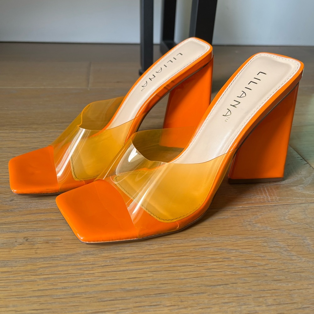 Forever 21 Orange Heels